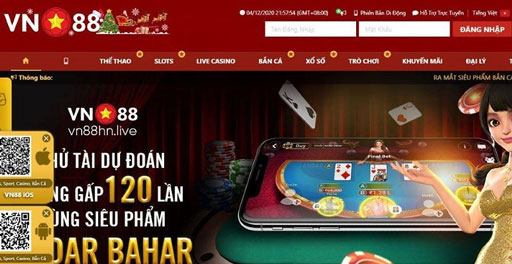 Chơi casino trực tuyến tại VN88 mang tới cảm giác chân thực như sòng bài thật
