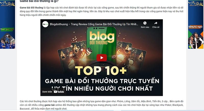 sứ mệnh của blogdoithuong là giúp người chơi tìm được cổng game uy tín